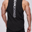 Camiseta Activa de Cuello Redondo para Hombre en Tallas Grandes con Letras