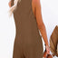 Pocketed Scoop Neck Sleeveless Romper