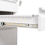 Premium Mobile Metal Filing Cabinet with Lock - 3 Drawers