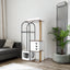 Modern Multi-Level Cat Tree with Scratching Posts and Caves