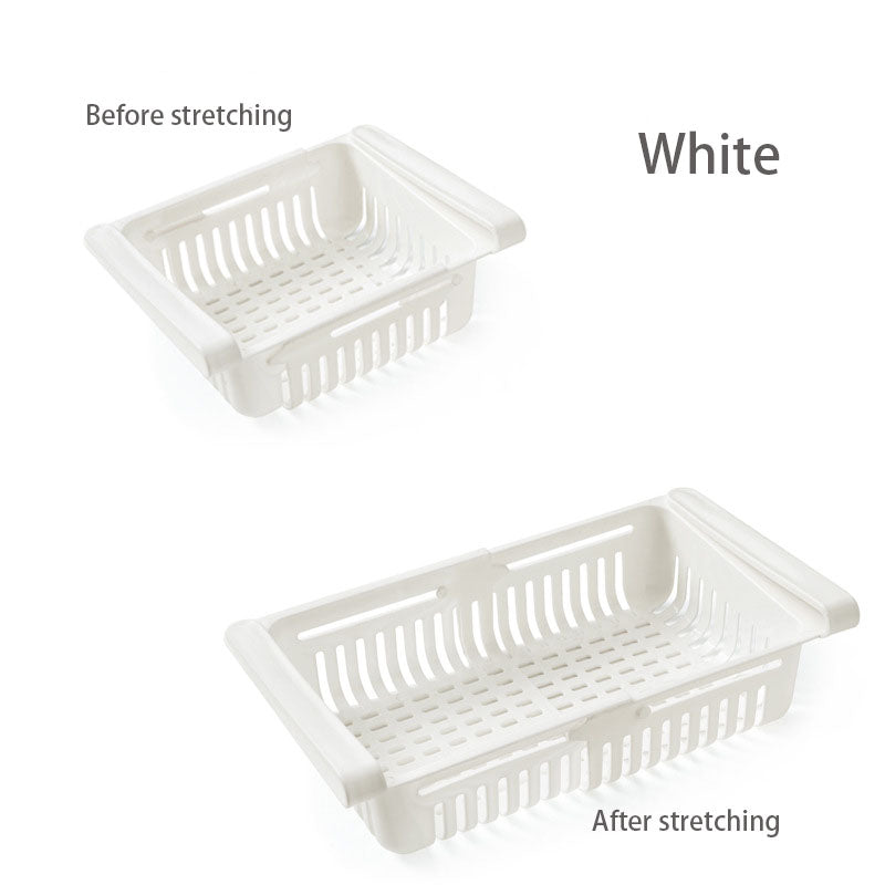 Retractable Refrigerator Divider Storage Rack