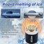 Snow Remover, Car Windshield Snow Melt Defogging Fast And Easy Deicing Heater - Korvel