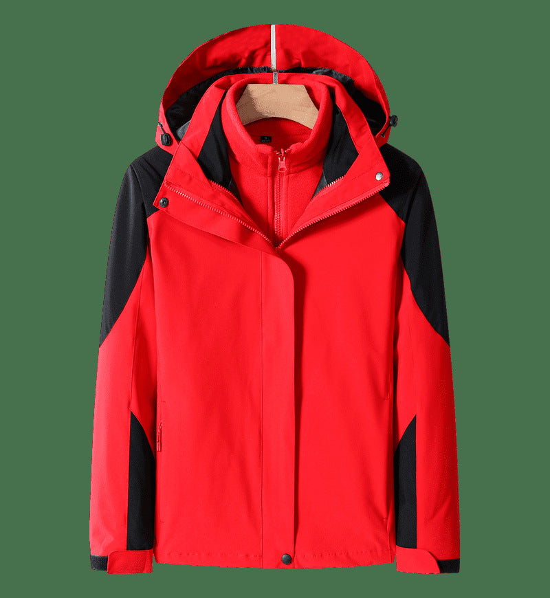Three-in-One Shell Jacket - Versatile Waterproof Outerwear