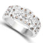 0.32 Carat Genuine Champagne Diamond Sterling Silver Ring