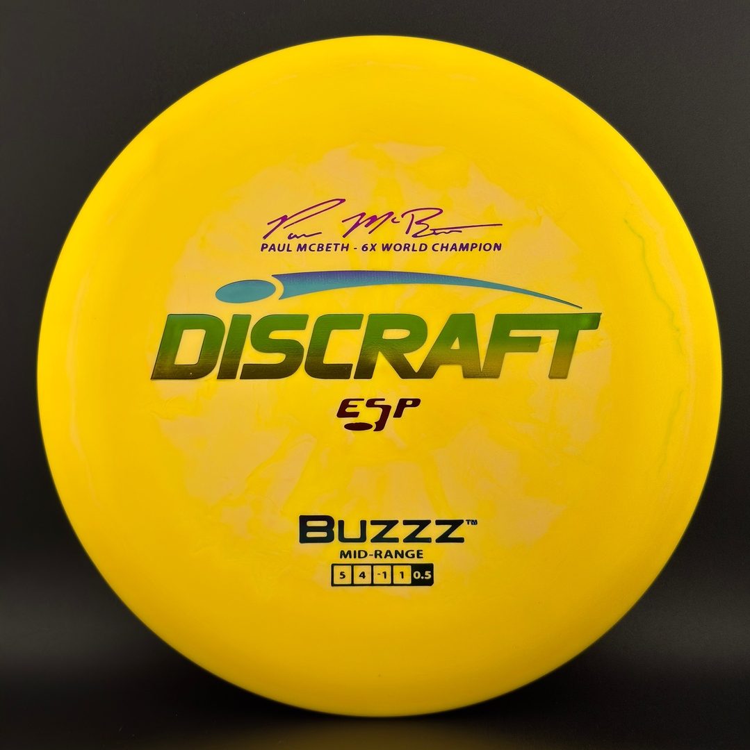 ESP Buzzz - Paul McBeth 6x Signature Series Disc Golf Disc