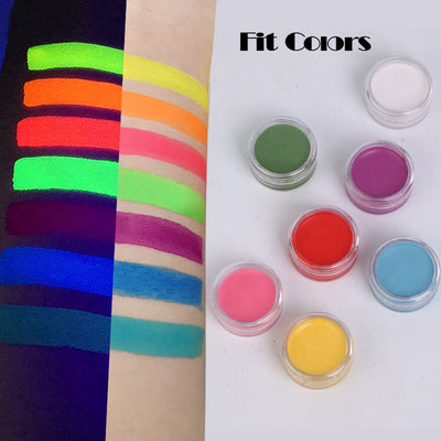 Fit Colors 12 Color Fluorescent Eyeliner Set