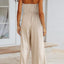 Tied Cutout Tube Wide Leg Jumpsuit - Korvel