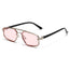 Women's Retro Small Frame Metal Sunglasses