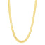 Chaîne moderne à bord léger en or jaune 14 carats poli (8,0 mm)
