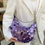 Sequin Chain Crossbody Bag - Korvel