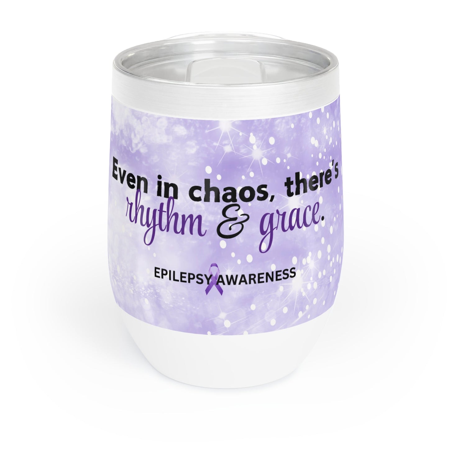 Tasse à vin Chill Chaos, Rhythm & Grace