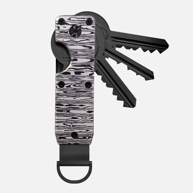 Keychain metal keychain aluminum alloy key storage keyclip - Korvel
