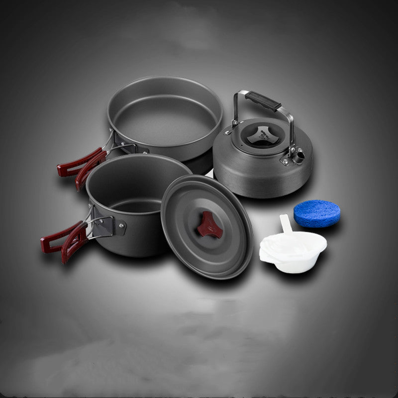 Premium Camping Cookware Set for Outdoor Adventures