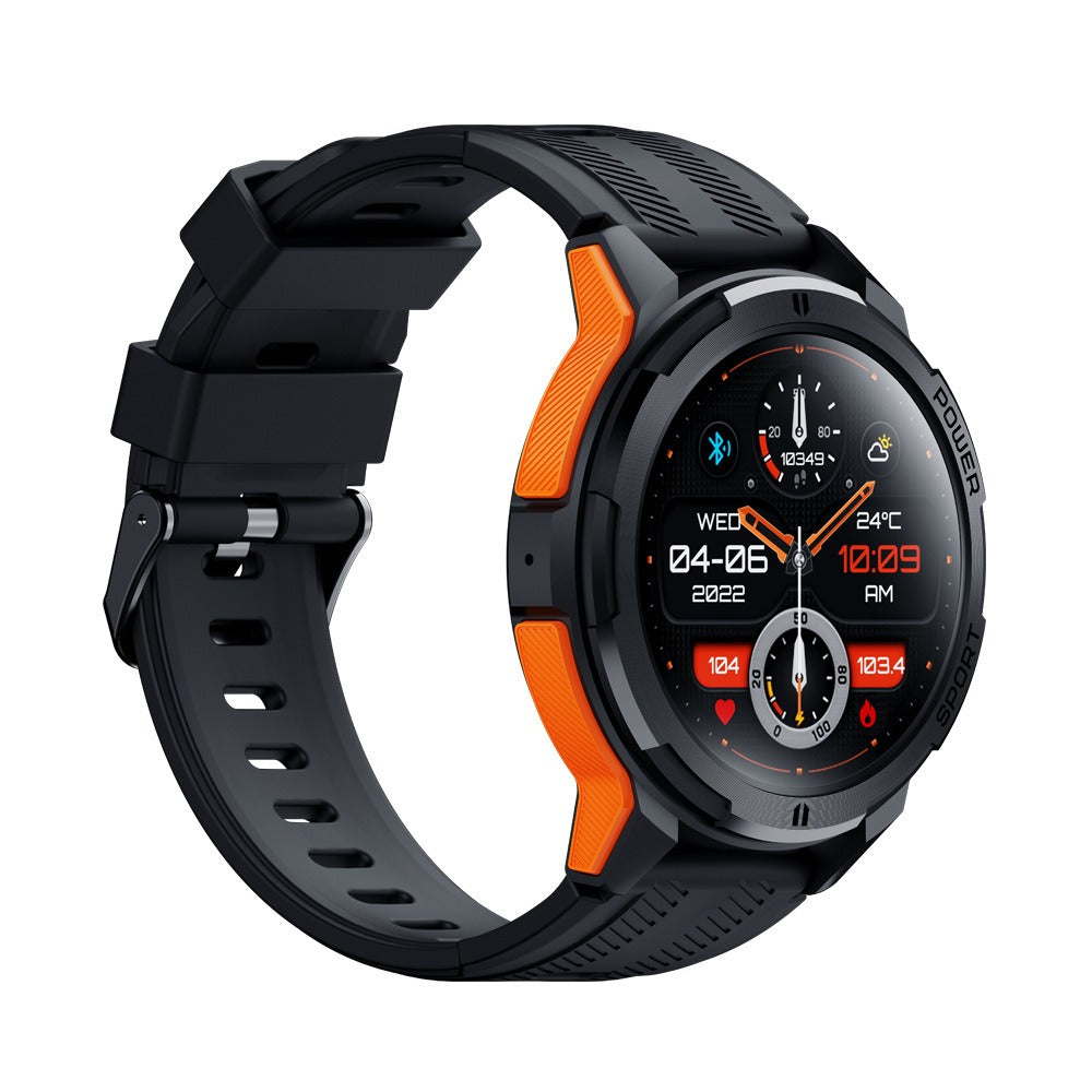 C25 Outdoor Sports 1.43AMOLED Screen Smart Call Watch Deep Waterproof Heart Rate and Blood Pressure - Korvel