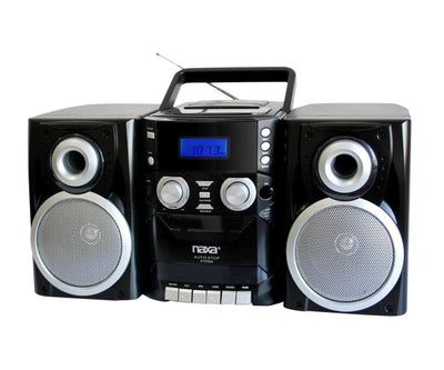 Naxa All-in-One Portable CD Player with AM/FM Radio & Cassette Recorder - Korvel