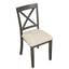 Orisfur 5 Pieces Dining Table and Chairs Set for 4 Persons Kitchen Room Solid Wood Table with 4 Chairs - Korvel