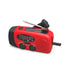 Portable multi - func hand - crank, emergency gen, solar radio, shockproof, FM/AM/WB/NOAA, power bank - Korvel