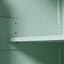 Kitchen trolley, cabinet door internal storage rack with storage cabinet and 3 dining room drawers, mint green - Korvel