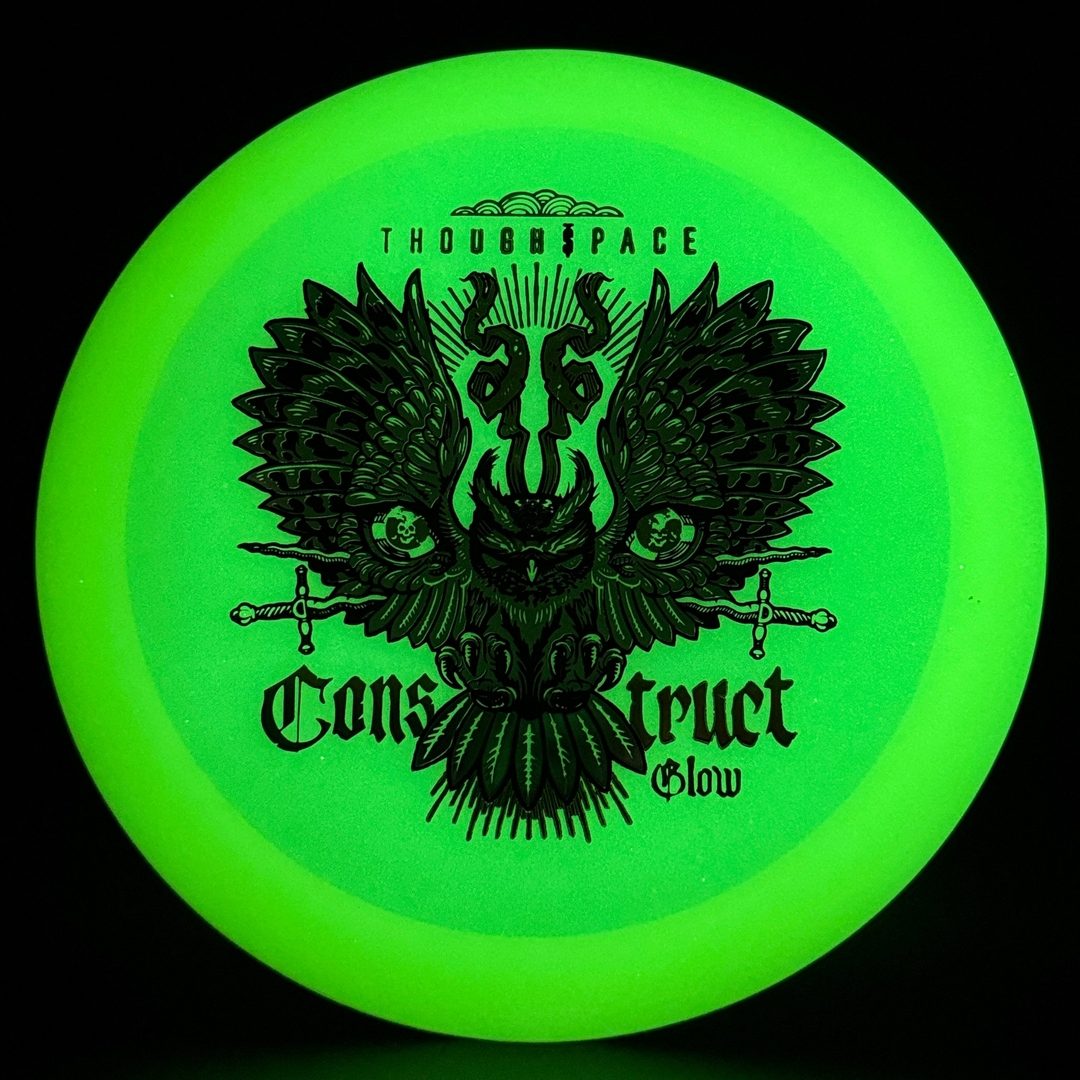 Glow Construct - Disque de Golf Disc Owl Stamp