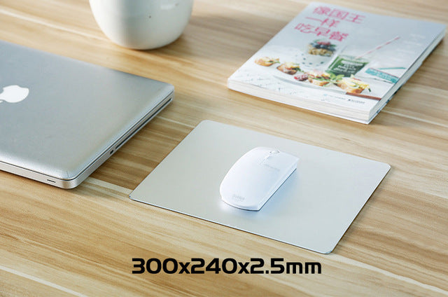 Premium Aluminum Alloy Mouse Pad - Sleek & Durable Design