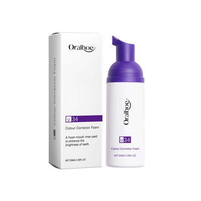 Premium Purple Teeth Cleaning Mousse for Gentle Oral Care