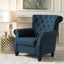 Silla Tapizada Springfield - Azul Marino