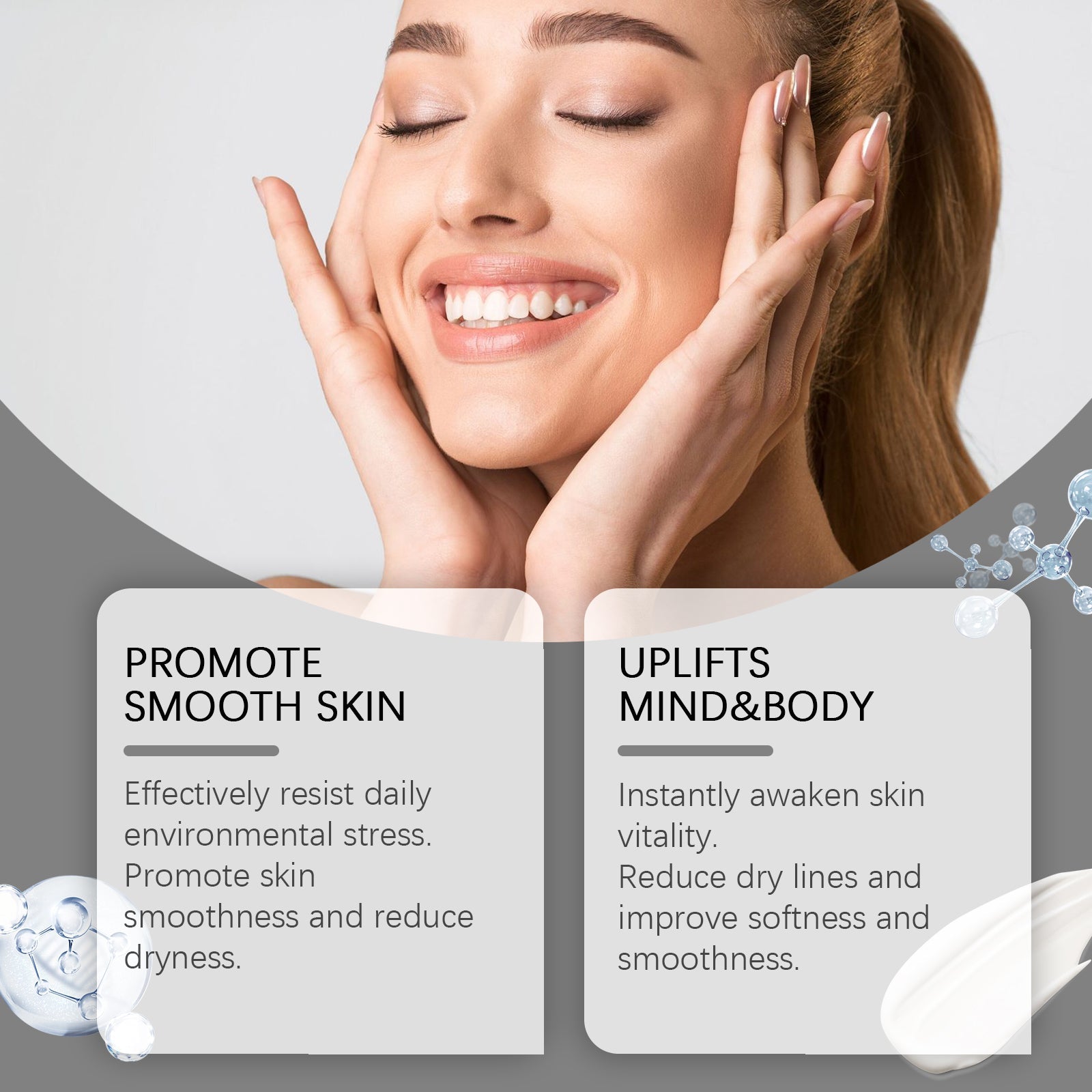 Facial Moisturizer Pure Facial Skin Nourishes, Restores, Moisturizes And Shines Daily Care Cream - Korvel
