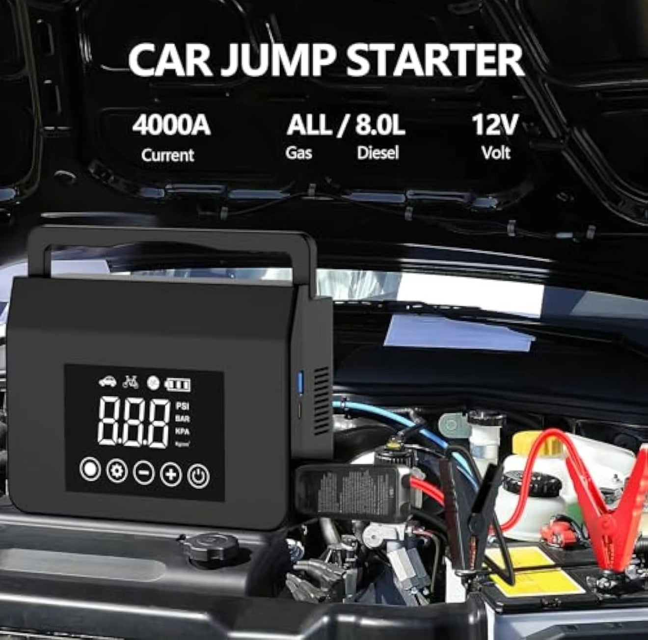 RoadReady Jump Kit: All-in-One Vehicle Emergency Solution