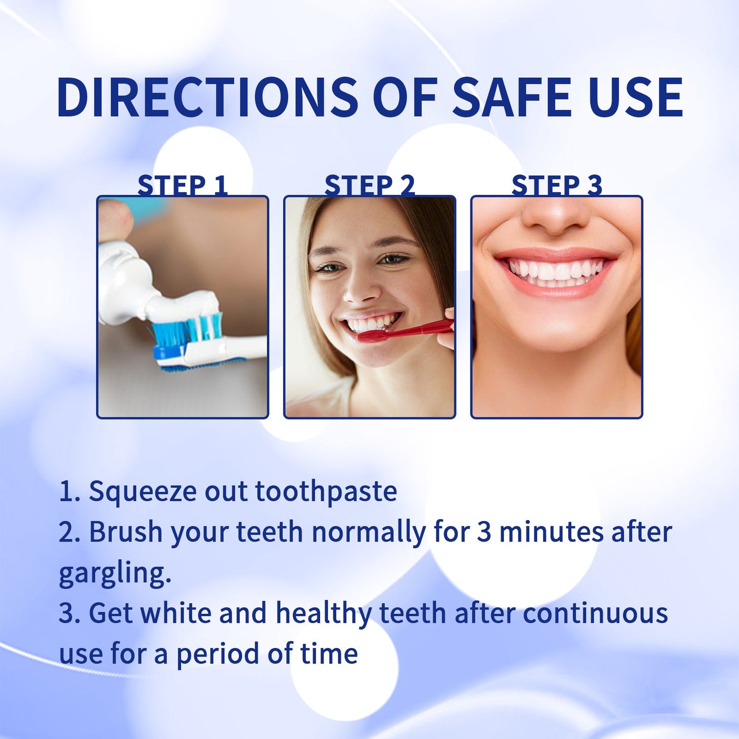 Dentifrice Premium Anti-Caries pour Soin Oral