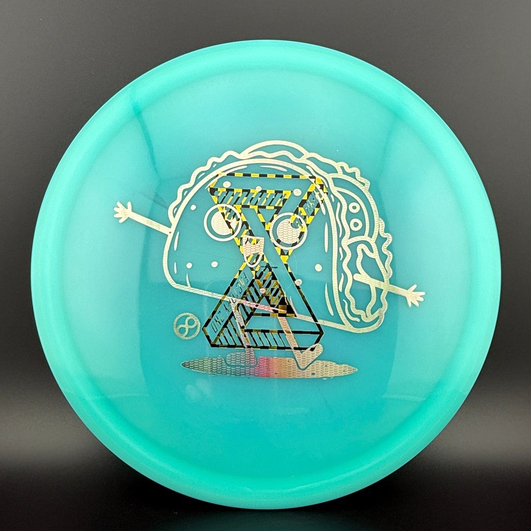 Glow C-Blend Centurion - X-Out Taco Disc Golf Driver
