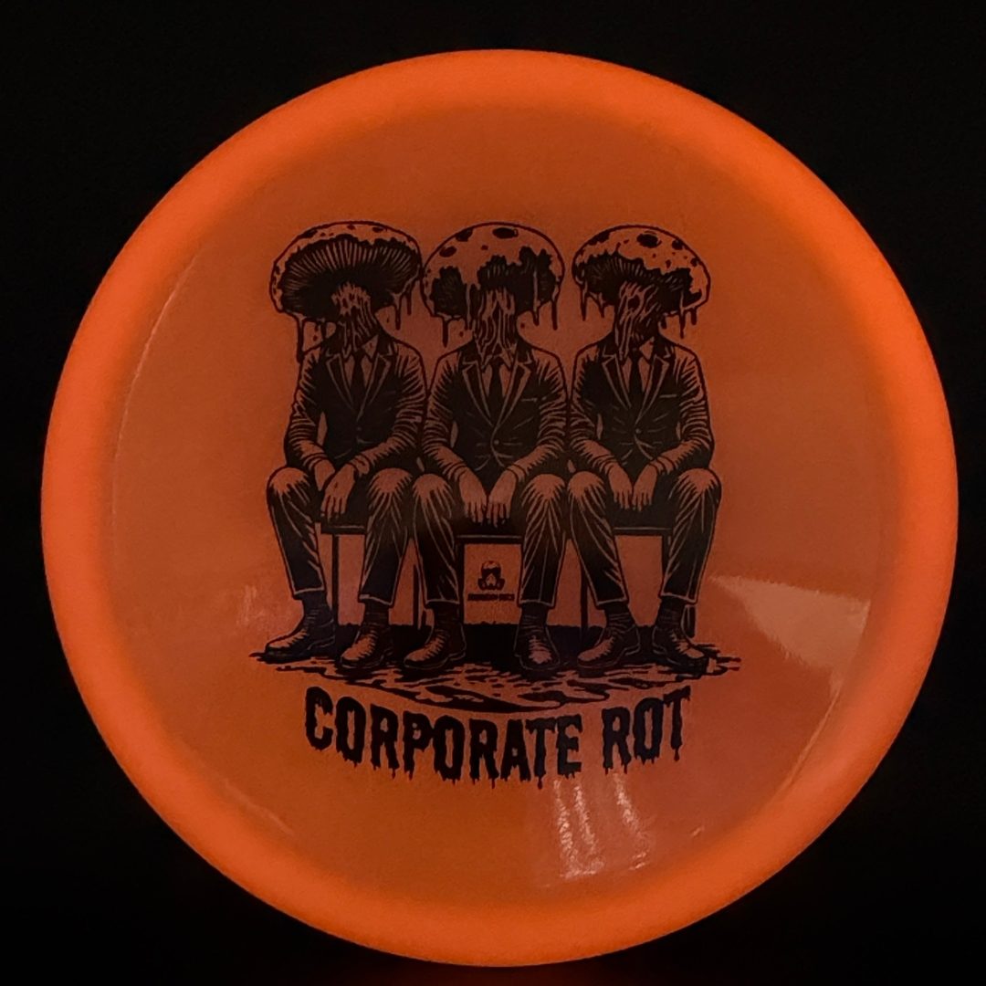 Glow Isolation Rot - Premium Disc Golf Putter