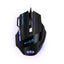 Illuminated USB Wired Optical Gaming Mouse with 8 Buttons
