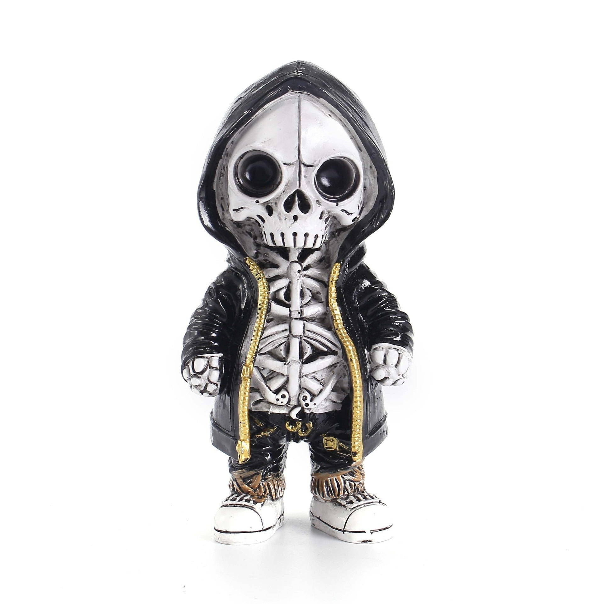 Halloween Decoration Skeleton Doll Resin Craft Decoration Home Bookshelf Art Creative Decoration - Korvel
