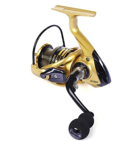YUMOSHI Full Metal Spinning Fishing Reel with Aluminum Spool