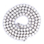 45.00ct Moissanite Tennis Necklace in Sterling Silver