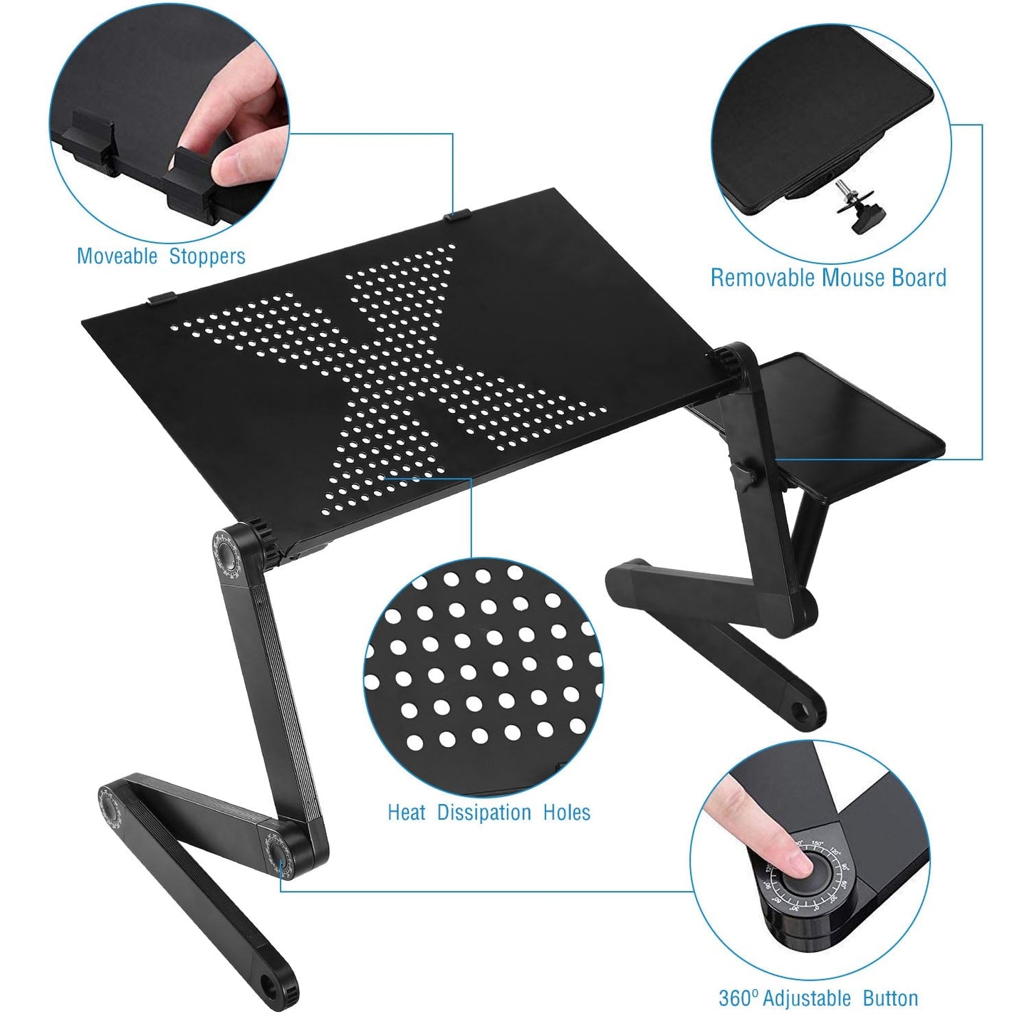 GBruno Foldable Laptop Table