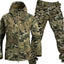 Chaqueta deportiva de concha suave de piel de tiburón para hombre