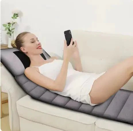 Matelas de massage électrique à 54 têtes avec chauffage