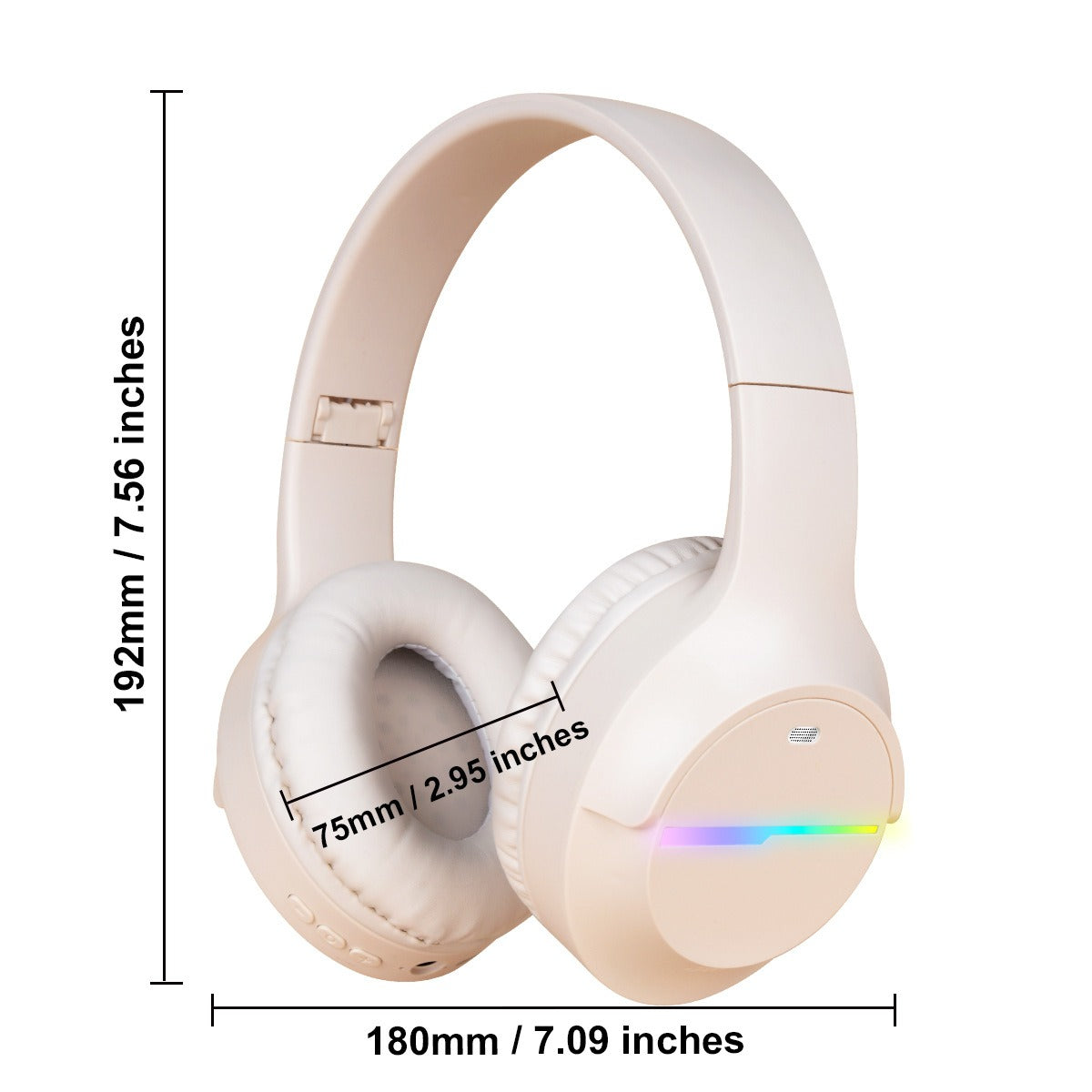 Casque sans fil M9 supra-auriculaire avec basses puissantes