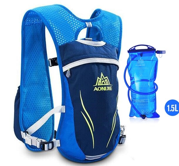 AONIJIE Running Marathon Hydration Nylon 5.5L Outdoor Running Bags Hiking Backpack Vest Marathon Cycling Backpack - Korvel