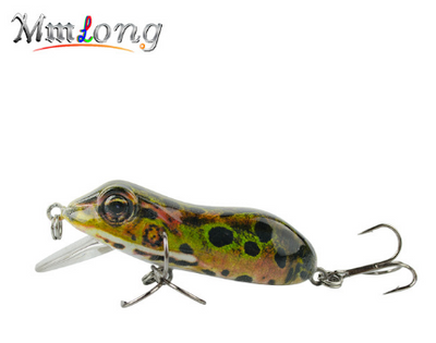 Mmlong 6.3cm Hard Frog Fishing lures Floating Minnow MR03-S Artifical Baits  Wobbler  Crank Bait  Pesca - Korvel