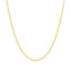 14k Yellow Gold Round Cable Link Chain - 1.5mm