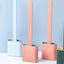 Creative Wall-Mounted Toilet Brush Set with Long Handle