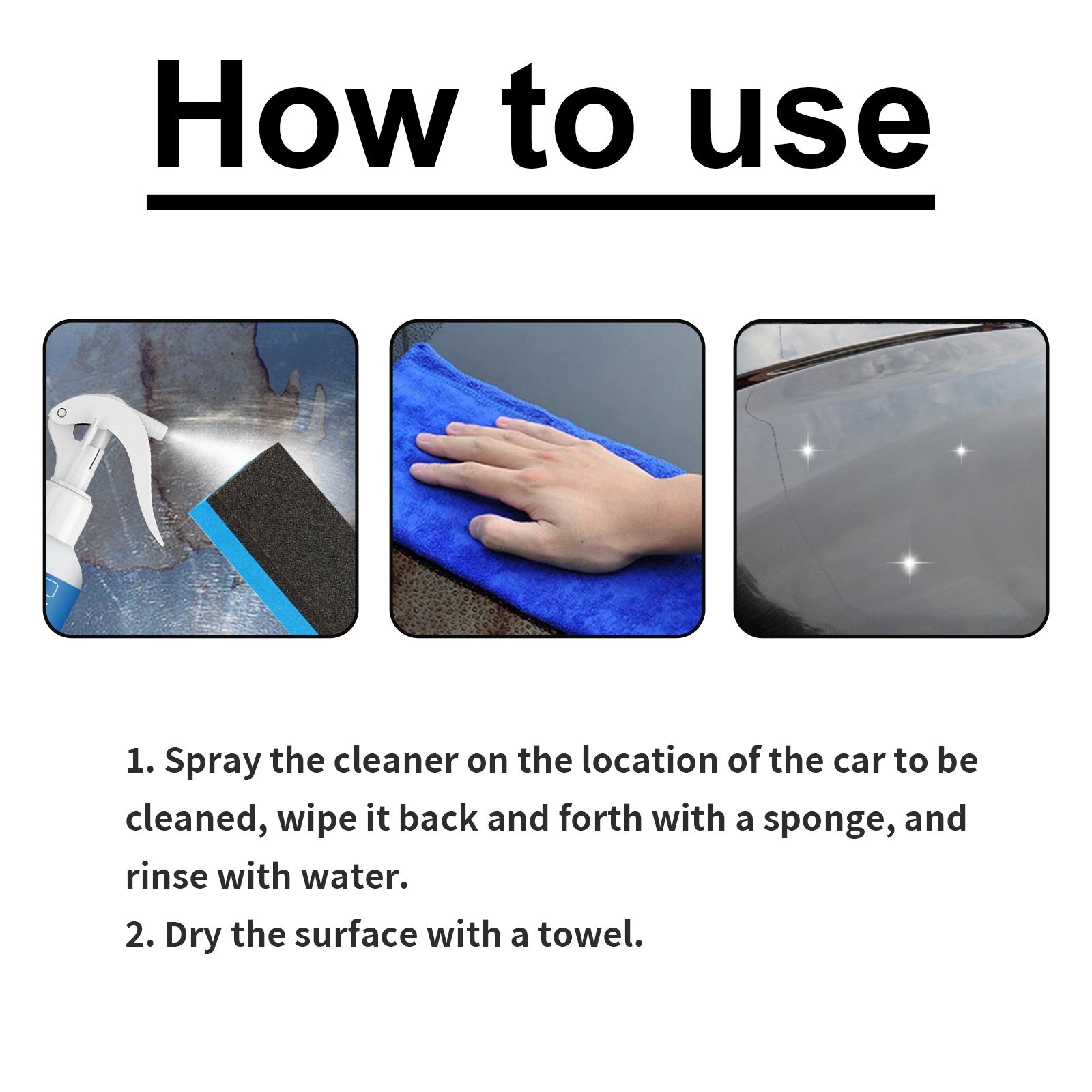Cement Stains Detergent, Car Paint Concrete Spot Removal Stubborn Mud Cleaning - Korvel