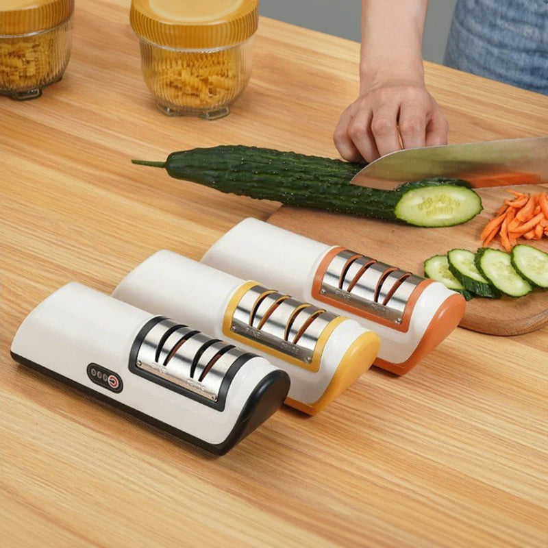 Multifunctional Electric Knife Sharpener for Home Use