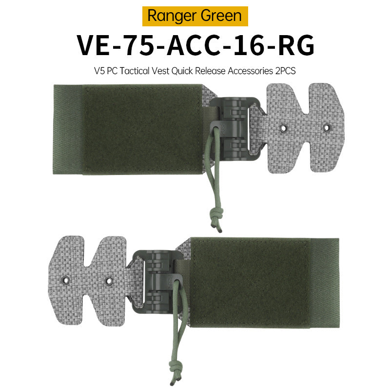 Kit Style 3Ac para Cummerbunds de Chaleco Táctico FCPC V5 - Hebilla de Liberación Rápida