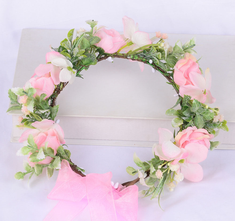 Elegant Spring Flower Wreath for Special Occasions
