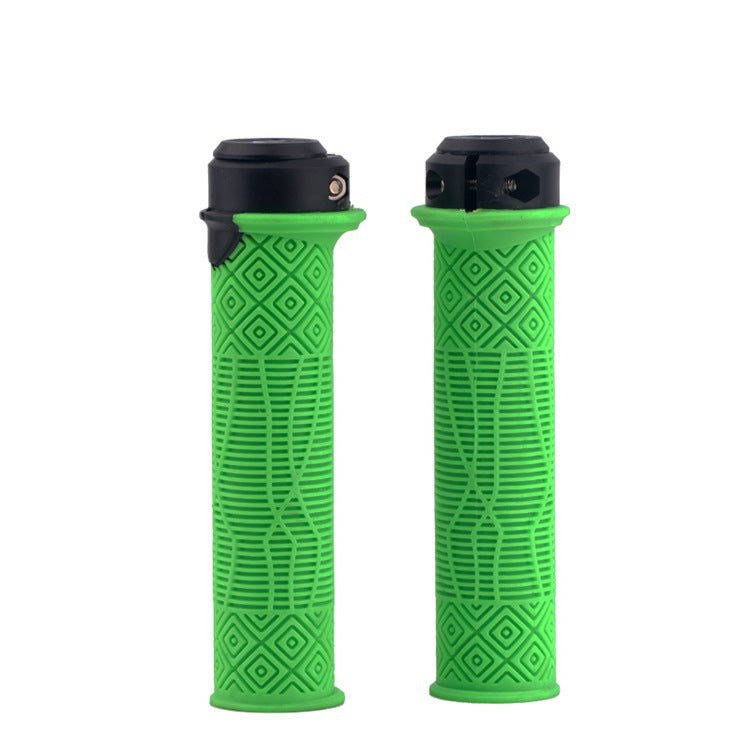 ODI Mountain Folding Bicycle Handle Cover Ultra Light Rubber Anti-Skid Grip Speed Down Off-Road Vehicle Locking Handle Cover - Korvel