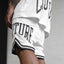 Men's Plus Size Letter Drawstring Shorts