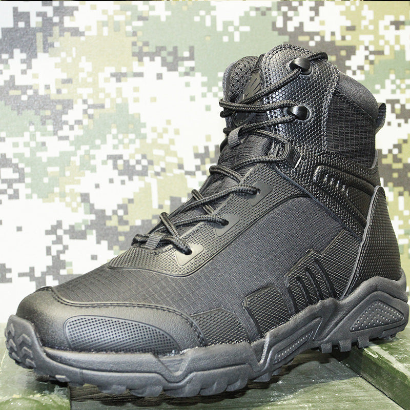 Premium Anti-Slip High-Top Tactical Boots